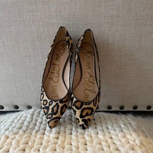 Sam Edelman Leopard Print Flats